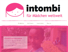 Tablet Screenshot of intombi.org